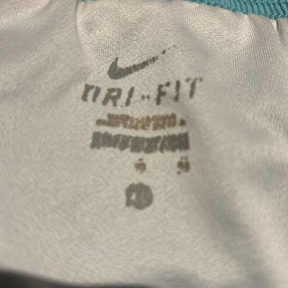 Tiffany Blue Nike Shorts - Picture 3 of 4